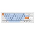 thumbnail image 1 of AKL680 Teclado inalámbrico Bluetooth de doble modo Mechanical Luxu Blanco Windows 10 M, 1 of 4