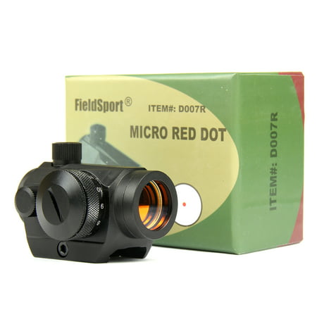 Field sport 4MOA Red Dot Reflex Sight Low Profile Micro Weaver Picatinny