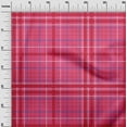 thumbnail image 2 of oneOone Georgette Viscose Fabric Madras Check Printed Fabric 1 Yard 42 Inch Wide, 2 of 4
