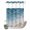 AbstractXM6761, variant on No Hook Shower Curtain with Built-in Rings - Navy Blue Grey Washable Waterproof Fabric Bathroom Curtains for Hotel,Rentals, 60 X 72 Inch Long , Ombre Modern Abstract Art