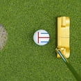 thumbnail image 4 of Marqueur de Ligne de Golf avec 2 Stylos de Marquage, Doublure de Ligne de Balle de Golf, Marquage Double Face, Aides à l'Entraînement, Accessoires de Sport Rouge, 4 of 6