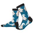 thumbnail image 2 of KLL Nurse Doctor Gnomes Print Cool Socks Men's Women's Crew Socks Funny Crazy Novelty Stockings, 2 of 7