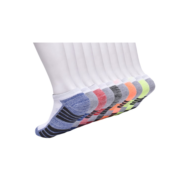 Athletic Works Boys Cushioned No Show Socks 10-Pack photo 5