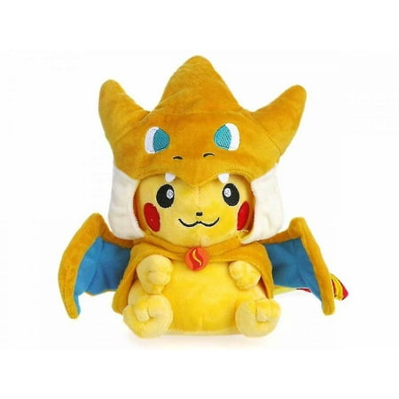 Pokemon Pikachu Plush Toy And Giant Fire-breathing Dragon Y Cloak Cute ...