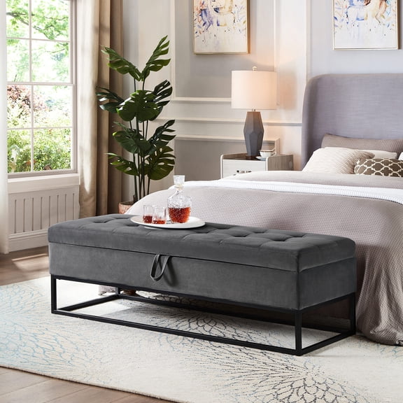 Functional Ottoman / Sofa Front or Hallway / Soft and Sturdy