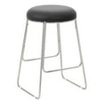 thumbnail image 2 of Hillsdale Furniture Southlake Backless Metal Counter Height Stool, Chrome with Black Vinyl, 2 of 12
