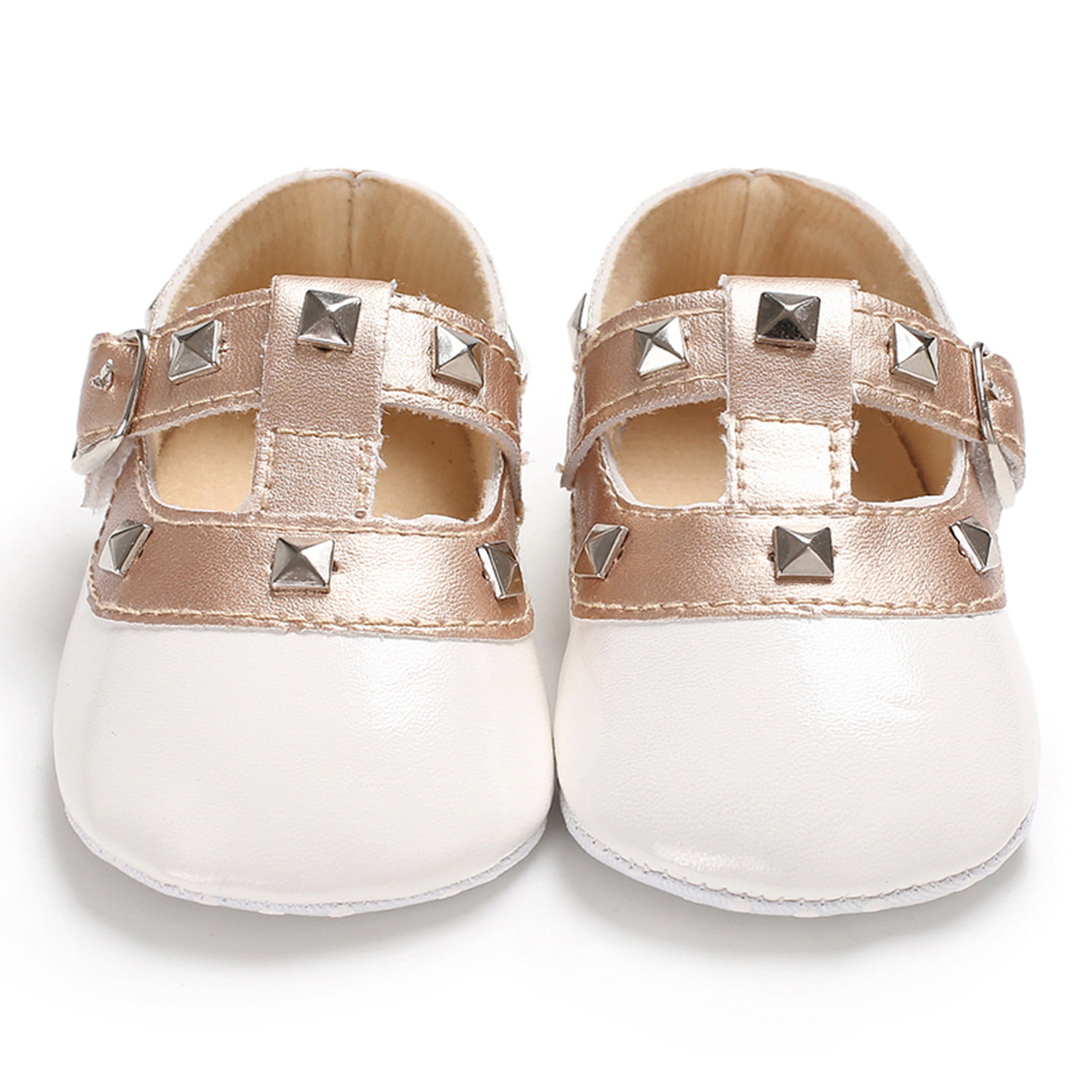 Kids Baby Toddler Girl Soft Sole Princess Shoes Cat Leather Moccasins Sneakers T 
