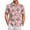 Pink013, variant on QHRMKOG Short Sleeve Shirts for Men Loose Fit Tropical Print Hawaiian Shirts Breathable Holiday Button Down Beach Shirt Summer Casual Top Green 3XL