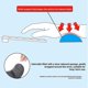 thumbnail image 4 of Memory Foam Mouse Wrist Rest Keyboard Wrist Rest Pad Anti-slip Mouse Pad Support Wrist Rest Pad, 4 of 5
