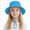 B25-Blue, variant on Kids Sun Hat UPF50+ Sun Protection Bucket Hat Toddler Summer Beach Play Hats with Neck Flap for Boys Girls 6-12 Months 12-24 Months 2t 3t 4t 5t 6t 7t 8t 9t Children 1-3 Years