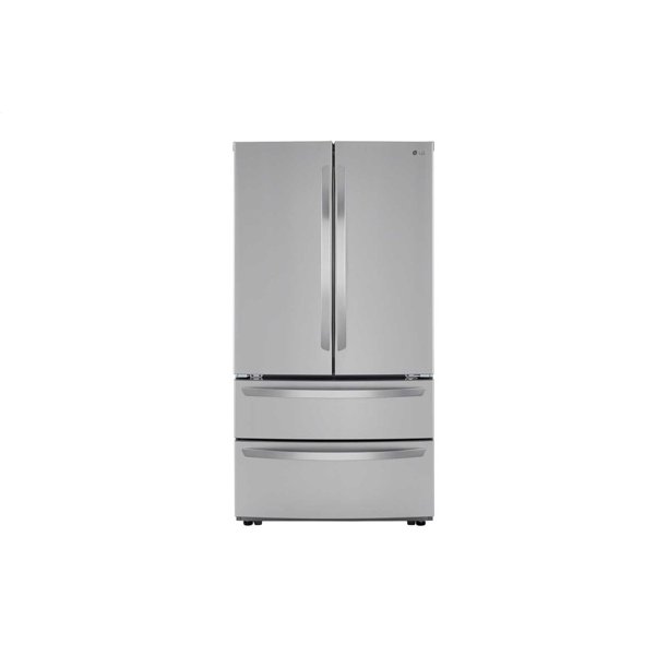 Lg Lmws27626s 27 Cu Ft French Door Refrigerator With Internal Water Dispenser Walmart Com Walmart Com