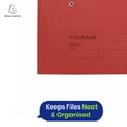 thumbnail image 3 of Exacompta Guildhall Spiral Transfer File, Document 285gsm Spring Manilla Folder File, Pack Of 25 (Red), 3 of 8