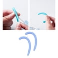 thumbnail image 2 of 10 pares de tapones para los oídos de de silicona antideslizante protección de gancho para los oídos Azul + negro Yinane Hebilla de extensión del cordón auditivo, 2 of 8