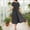 Black, variant on Hospital Gowns for Women Labor Delivery Shoulder Surgery Dress Adaptive Clothing Night Robes Solid Classic Loungewear for Elderly Plus Size