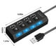 thumbnail image 3 of Pisexur Electrónica para Hombres HUB USB 2.0 Expansor Múltiple de 4 Puertos con Concentrador Multi-USB Divisor Adaptador de Corriente Accesorio de Computadora Electrónica para Niños, Organizador de E, 3 of 9