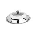thumbnail image 1 of Pot Lid Cover Replacement Universal Heat Resistant Kitchen Cookware Pot Saucepan Glass Cover Dia 32cm, 1 of 9