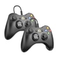 thumbnail image 2 of Restored Xbox 360 S 4GB Game Console Black with 2 Retrofam Black Controllers (Refurbished), 2 of 5