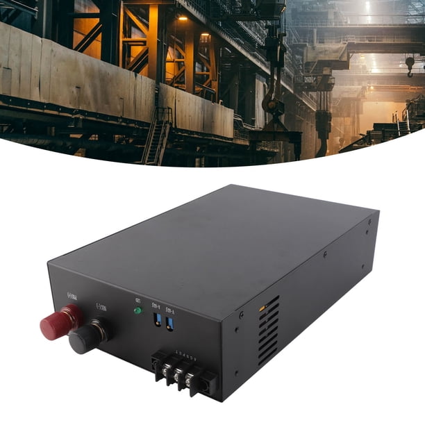 Fuente De Alimentación De CC Variable, Entrada De CA De 220 V Fuente De Alimentación Ajustable Amplia Aplicación Arranque Suave 3000 W Protección Contra Sobrecorriente Para