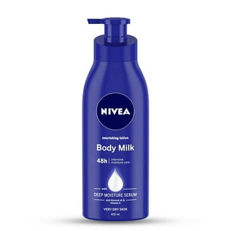 NIVEA Nourishing Body Milk Lotion 400ml, 48-Hour Moisturization
