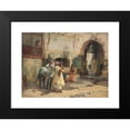 thumbnail image 2 of Frederick Arthur Bridgman 24x19 Black Modern Framed Museum Art Print Titled - Off for a Ride, Constantine, Algeria, 2 of 5