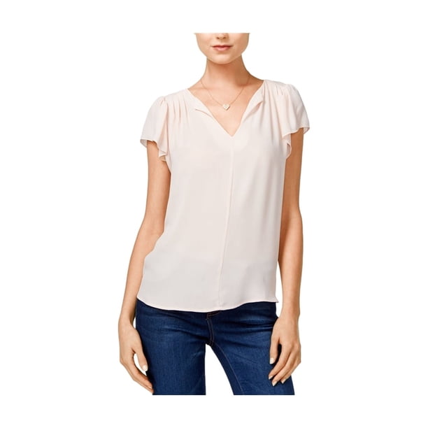maison Jules Blusa de manga larga para mujer, rosa, pequeña