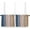 Woodthh6223, variant on 24 Inch Long Tier Curtains for Kitchen, Retro Farmhouse Pink and Gray Ombre Wood Grain Bathroom Window Curtains Rod Pocket Short Curtains Window Treatment Tiers for Living Room Farmhouse 2 Panels