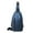 Dark Blue, variant on Hfnxid Waterproof Sling Bag for Men Crossbody Bag Shoulder Travel Backpack Sling Cross Body Bag Chest Daypack for Hiking Sports Running Women