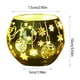 thumbnail image 3 of Adorno de Candelabro de Vidrio Navideño Candelabro Redondo de Vidrio, 3 of 6