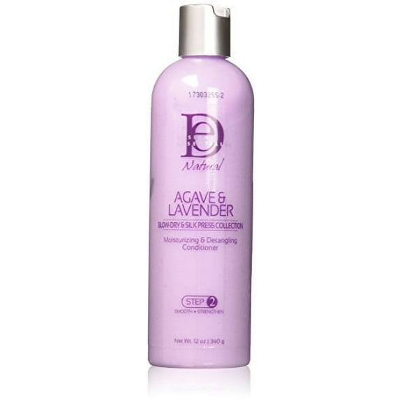 Design Essentials Agave & Lavender Moisturizing & Detangling Conditioner-Blow-Dry & Silk Press Collection - 12oz