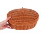 thumbnail image 5 of Nestingho Cesta Para Pan Con De Plástico Tejido Con Ventilación Marrón, 5 of 6
