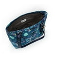 thumbnail image 4 of Sakroots Metro Tote - Large Women's Purse With Zipper Pocket - Handbag Made From Recycled Materials - " Royal Blue Seascape", 4 of 4