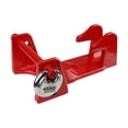 thumbnail image 3 of Cerradura de enganche de cuello de cisne genérica con cerradura de combinación para remolque para vehículos recreativos Rojo, 3 of 8