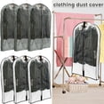 thumbnail image 1 of Productos Para El Hogar, 3 Uds., Funda De Almacenamiento De Ropa, Bolsa De Ropa Transparente A Prueba De Polvo Con Cremallera, Protector De Ropa De Gran Capacidad, Bolsa De Tela Que Ahorra Espacio Par Muyoka Hogar, 1 of 7