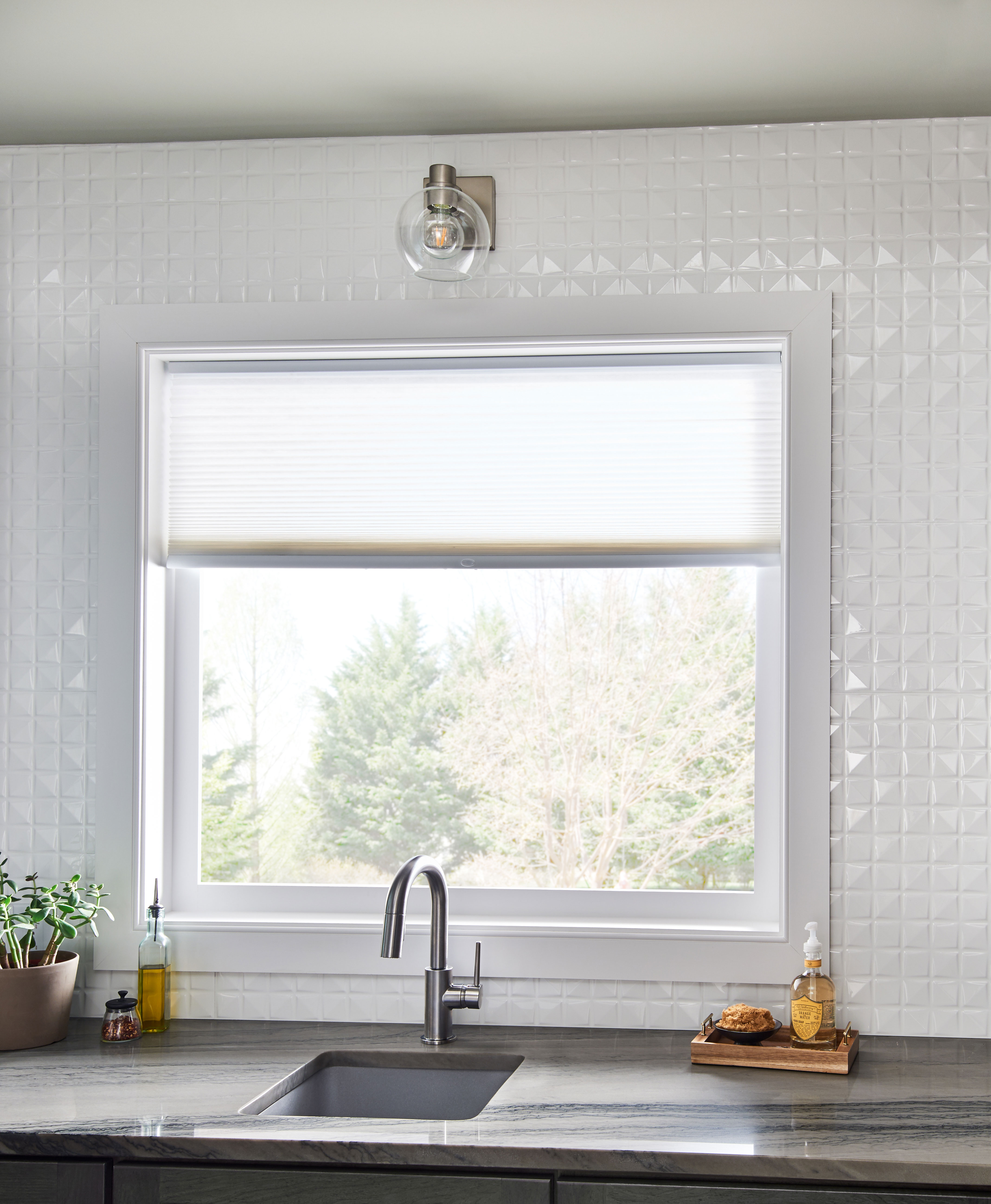 MSI Dymo Chex White 12 X 24 Glossy Ceramic Wall Tile