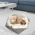 thumbnail image 4 of Cama para perros y gatos, colchón para perros y gatos medianos y grandes, suministros para mascotas, refugio para mascotas Amarillo, 4 of 6