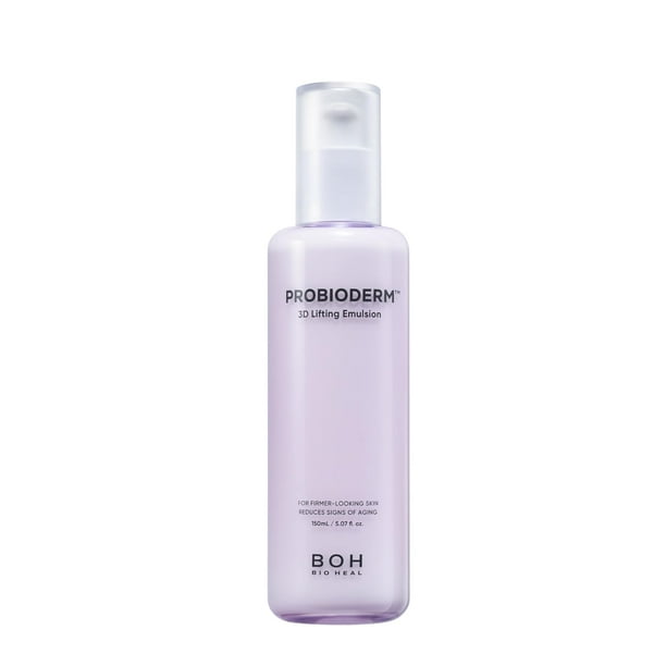 BIOHEAL BOH Probioderm 3D Emulsión lifting 5.07 fl oz (150 ml) | Emulsión reafirmante de la piel con complejo de 17 péptidos para mejorar la elasticidad y la hidratación | Lifting e hidratación para e