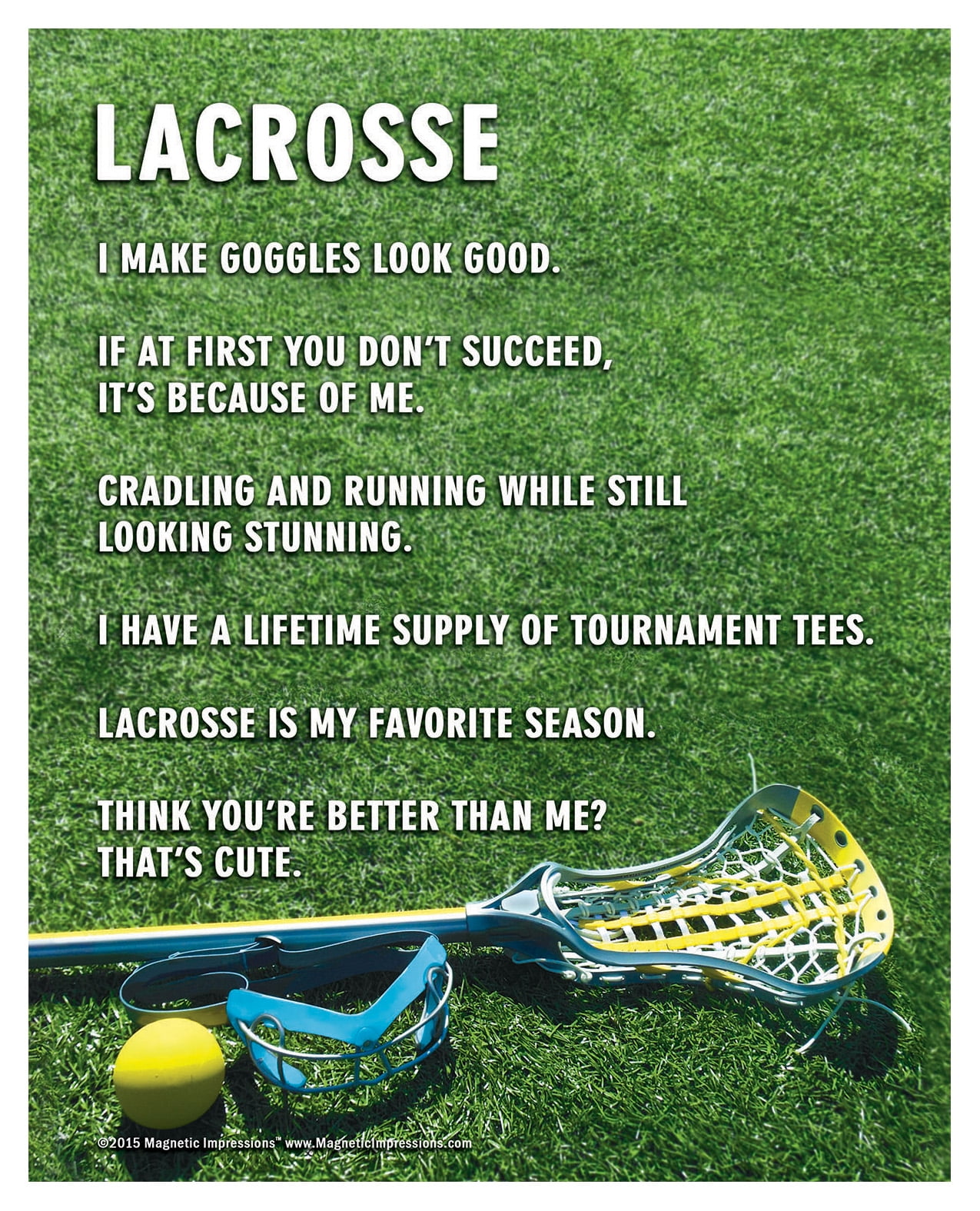 Unframed Lacrosse Female Goggles 8\, image size:1275x1575