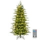 thumbnail image 1 of Costway Árbol de Navidad artificial de 180 cm con 714 puntas de ramas 260 luces LED 3 temporizadores remoto, 1 of 5