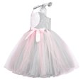 thumbnail image 5 of Vestido de tul con tutú de conejo de Pascua para niña, vestido de princesa para fiesta de cumpleaños de niña, ropa para niños, disfraces de conejo de animales para Halloween, 5 of 5