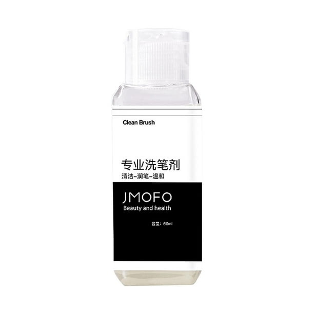 Limpiador de uñas profesion de 60ml, cepillo de uñas para uñas, cepillo de manicura de agua de limpieza