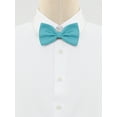 thumbnail image 2 of INSPIRE CHIC Men's Polka Dots Pre-Tied Bow Ties Bowties Wedding Party Bowties Lake Blue One Size, 2 of 5