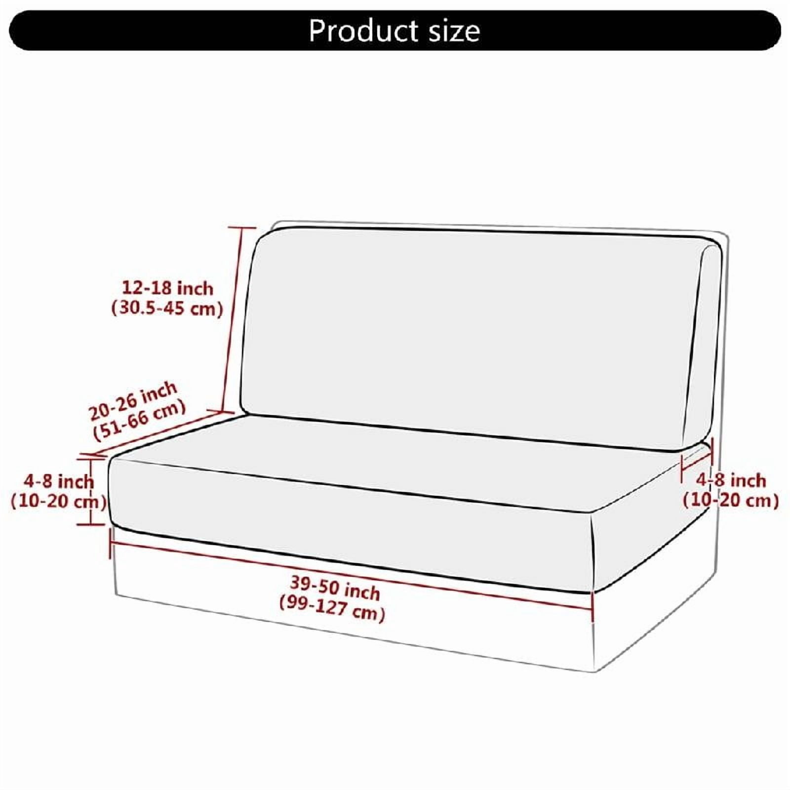 Campers Dinette Cushion Cover Elastic Campers Cushion Slipcovers Stretchable Loveseat Sofa Furniture Protectors