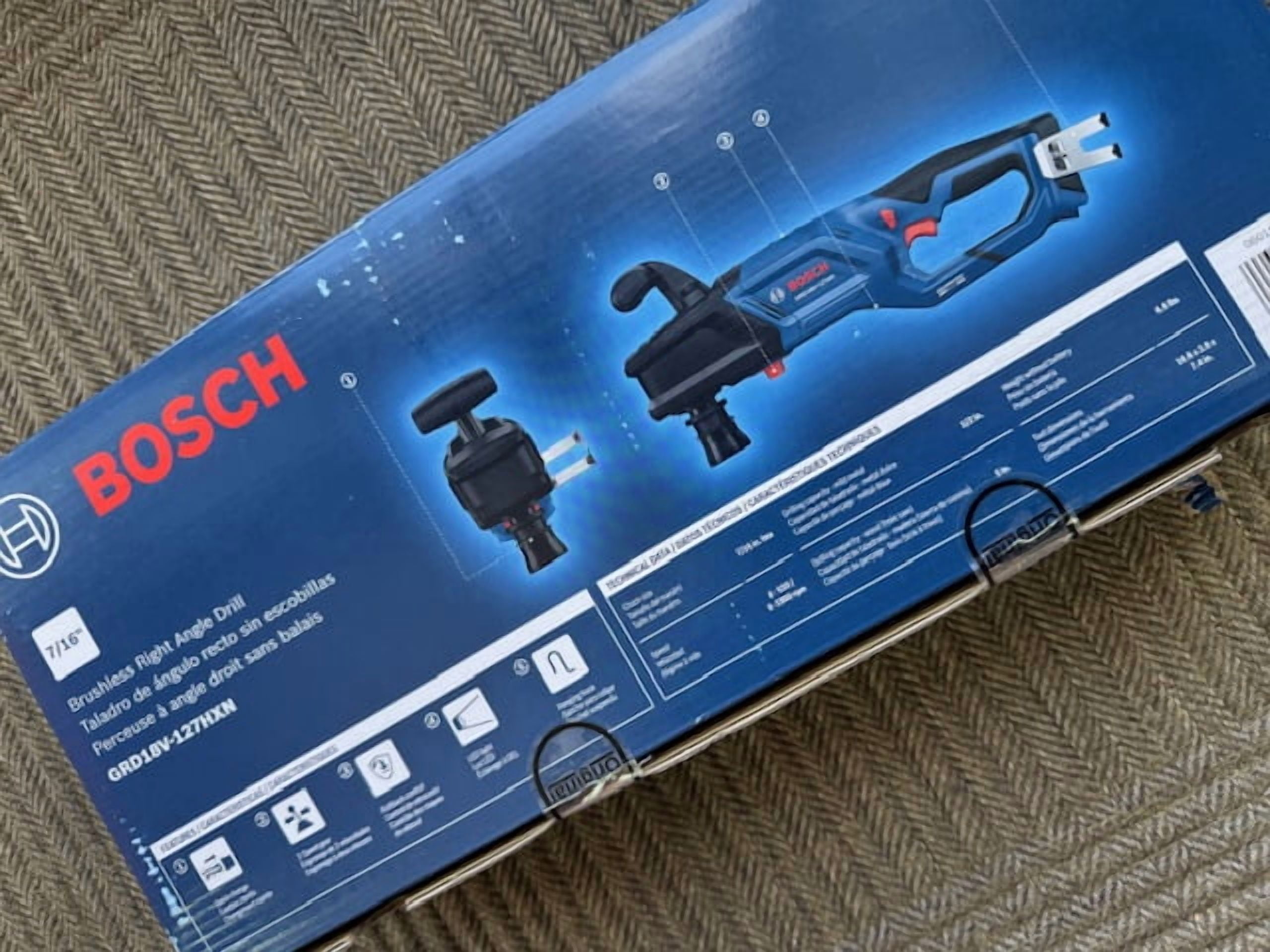 Bosch 18V High Torque Right Angle Drill 7/16 Inch (Bare Tool)