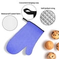 thumbnail image 5 of YFYANG Oven Mitts and Pot Holders Sets 4 Pieces, Non-Slip Heat Resistant Purple Textured Kitchen Glove Pot Mat for Cooking and Baking, 5 of 8