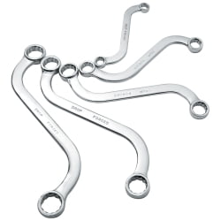 S-STYLE DOUBLE BOX END METRIC WRENCH SET, 5 PC.