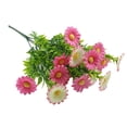 thumbnail image 1 of Autumn Clearance Artificial Daisies Flowers Silk Cemetery Flower Daisy Faux Plastic Memorial Bouquet For Hanging Window Box Home Table Centerpieces Decor, 1 of 2