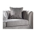 thumbnail image 4 of Pemberly Row Modern Sofa in Gold Finish Made with Wood in Cream Color, 4 of 7