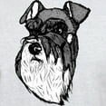 thumbnail image 3 of CafePress - Miniature Schnauzer Light T Shirt - Men's Classic Graphic T-Shirt, 3 of 4