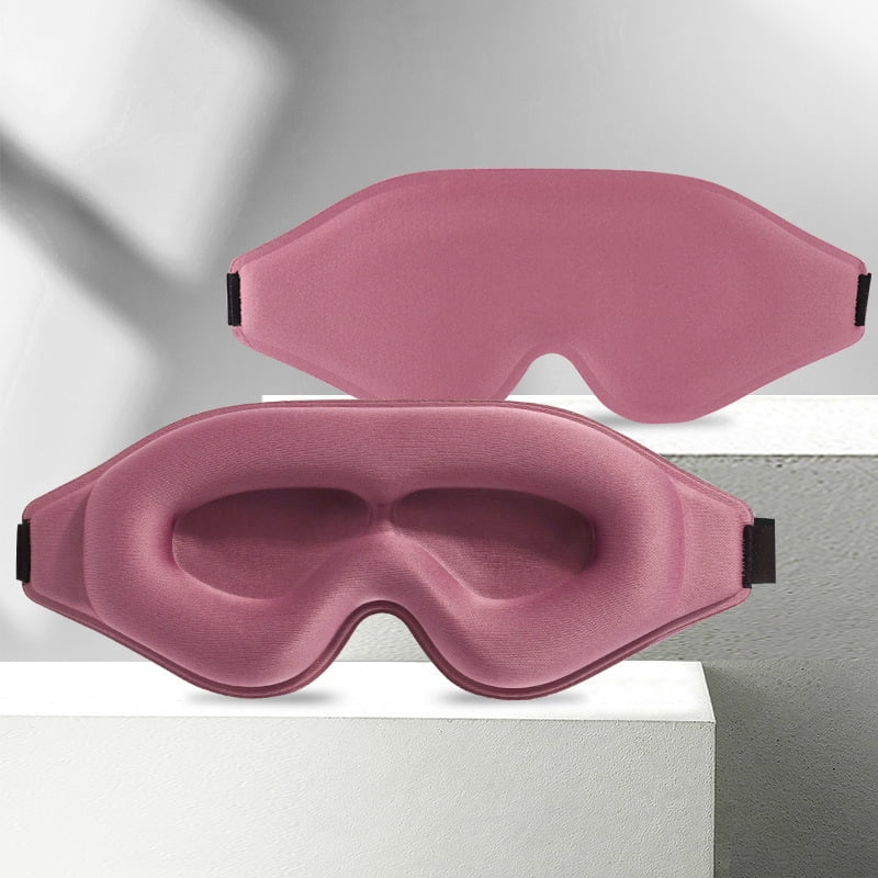 Deluxe Comfort Jet Rest Blink Safe 3D Protective Eye Sleep Mask