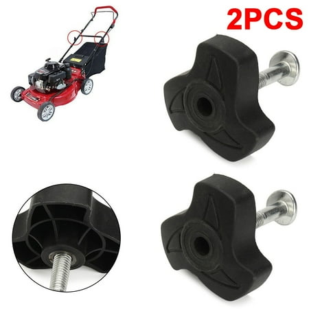 

Leke Lawnmower Handle Wing Nut and Bolt 8mm Bolts Universal Pack of 2